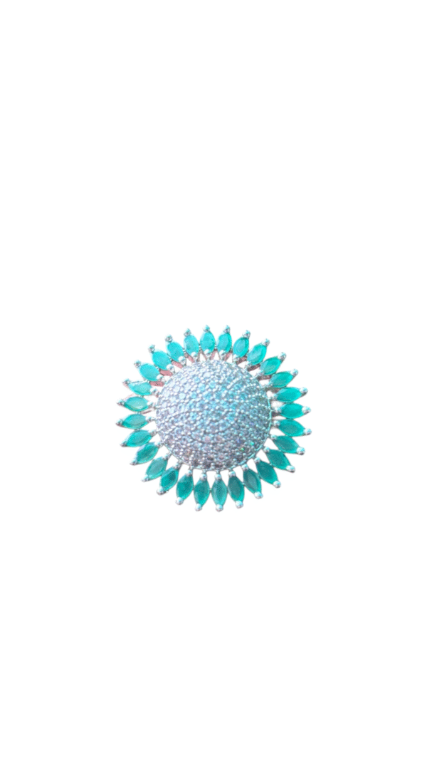 Anti-Tarnish Crystal Ring (Adjustable Size) - Image 4